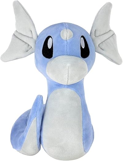 Pokémon Dratini Plush 8-Inch Official Soft Toy - Jazwares