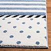 Safavieh CRK124A-4 Carousel Kids Collection CRK124A Ivory and Navy Area (4' x 6') Rug