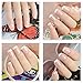 CCbeauty French Nail Stickers Nail Art DIY French Tip Guides French Manicure Template Sticker Decals Nail Accessories (18 Sheet/Pack)