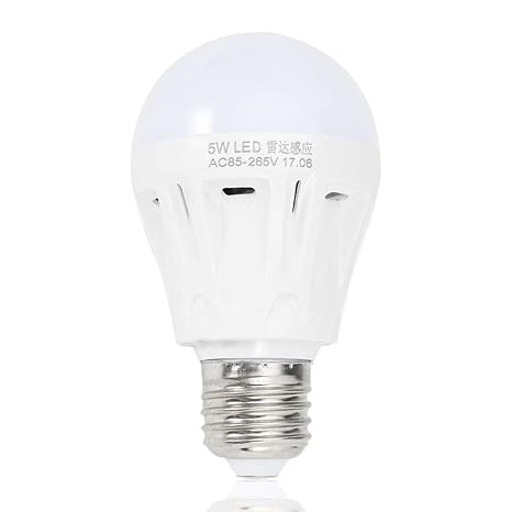 E27 LED Radar de microondas Sensor de movimiento Ambiente Lámpara ...