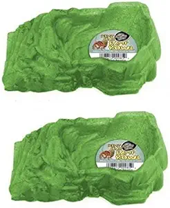 Zoo Med 2 Pack of Hermit Crab Ramp Bowls, Small, Assorted Colors, Holds Hermit Crabs' Food and Water for Easy Access