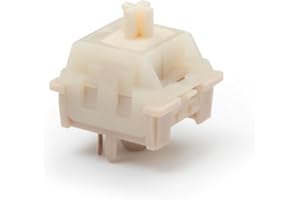 SUEHIODHY 44gf Linear Mechanical Keyboard Switch Set 35 PCS Coffee Switches with POM PTFE Stem, Compatible with MX Keycaps for Mechanical Gaming Keyboard