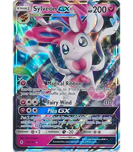 sylveon ex pokemon card value Amazon.com: Pokemon - Sylveon-EX (RC21) - Generations