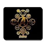 CafePress Avengers Infinity War Icons - Non-slip Rubber Mousepad, Gaming Mouse Pad