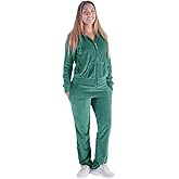 Yasumond Velour Tracksuit Womens 2 Pieces Joggers Outfits Jogging Sweatsuits Set Soft Sports Sweat Suits Pants
