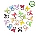 Tsful 20pcs Baby Hair Ties for Toddler Girls Cute Small Elastic Bow Hair Scrunchies Ponytail Holders for Kids