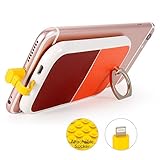 Battery Case for iPhone 7 / 6s Plus, 4000mAh ULBRE Power Bank Case W 360 Rotating Finger Grip Ring, Ultra Slim Backup Charger W Built-in Charging Cable for iPhone 8 / X / 7plus iPad