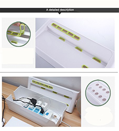 Cable-Management-Box-Cord-Organizer-For-PC-Wall-Power-Strip-Wire-Plug-Cover-Conceal-Hide-Solution-Kit-with-Fastening-Cable-Zip-Ties