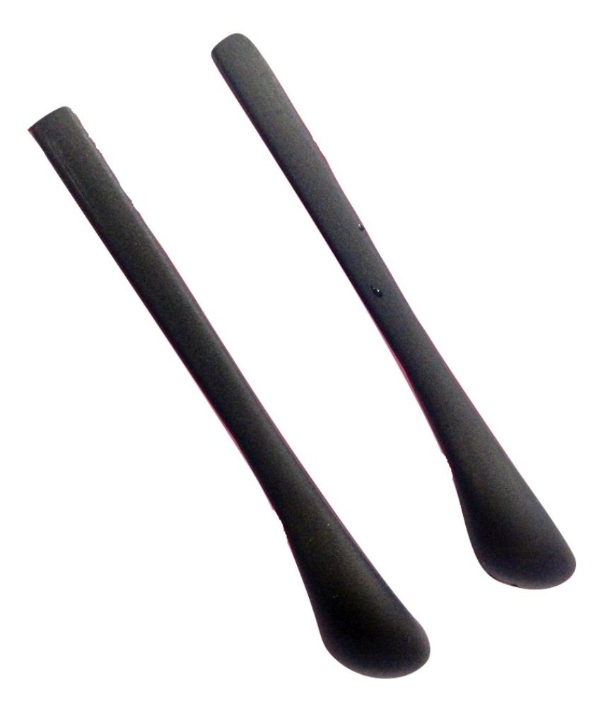 EyeWearStraps NEW One Pair Black Replacement Glasses Temple Covers Tips Ends For Metal Arms