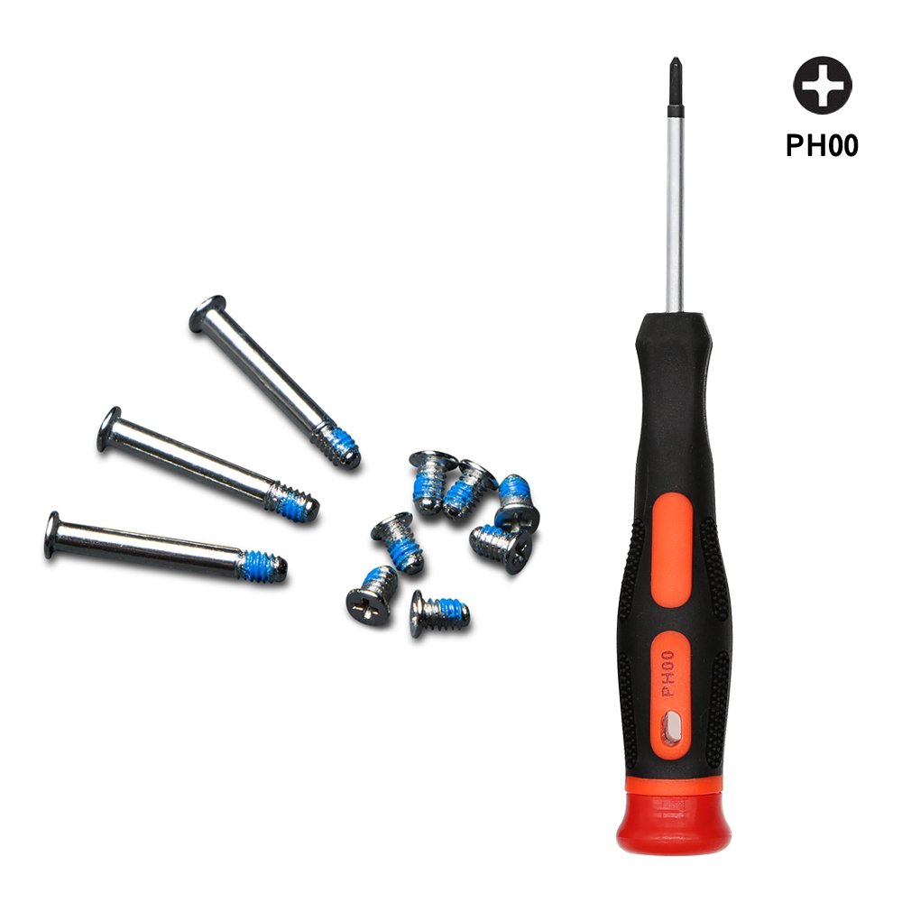 Bottom Case Repair Replacement Screws and Screwdriver for MacBook Pro Unibody 13\