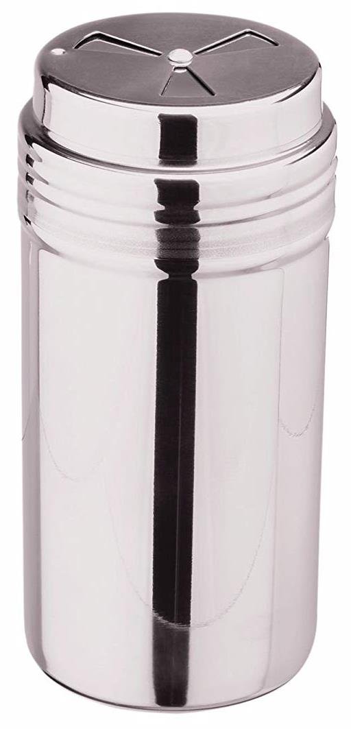 mikken Chrome Nickel Steel Spice Shaker, Silver, 400 ml