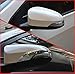 2pcs ABS Chrome Rearview Side Mirror Molding Cover Trim Strip Emblems For Toyota Corolla 2014-2015-2016 2017 2018
