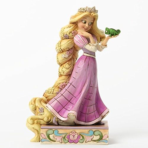 Jim Shore Loyalty and Love Rapunzel and Pascal Figurine 4037514 Disney Tradition