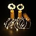 Sunlane 10 Pack Wine Bottle Lights with Cork-20 Led Battery Powered Copper Wire Fairy String lights for Garden, Patio Pathway Décor, Outdoor, DIY, Party, Wedding (10, Warm White)