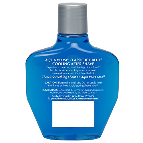 Aqua Velva After Shave, Classic Ice Blue, 3.5 Ounce
