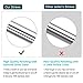 StrawExpert Reusable Stainless Steel Straws Curved with Silicone Tips,Case,Cleaning Brush for Yeti Tervis Rtic 30 oz 20 oz Tumbler Long Metal Straws Drinking for Drinks (10.5 inches,16 Bent)