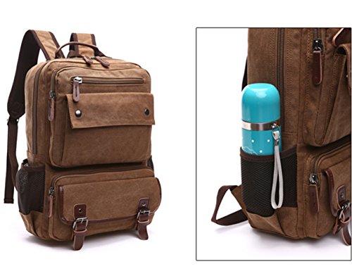 17 laptop backpack women's SuperHandy 17 Inch Water-Resistant Tech Backpack – Multiple Compartments Laptop Bag for Work, Travel & Commuting main image 1
