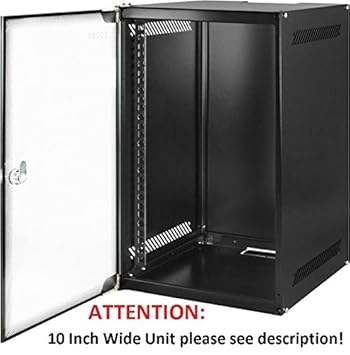 10 Inch 28 Cm 9u Network Rack Cabinet With Tempered Glass Door