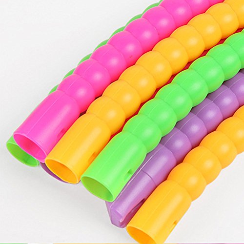 Qiyun Hula Hoop Children Hula Hoop Toys Detachable Plastic Hula Hoop as Fitness Equipment for Adultsdiameter:D 40CM (80 grams) - Thumbnail 2