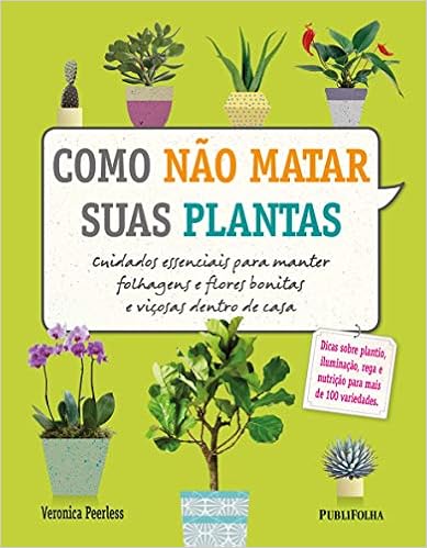 Livro Como não matar suas plantas