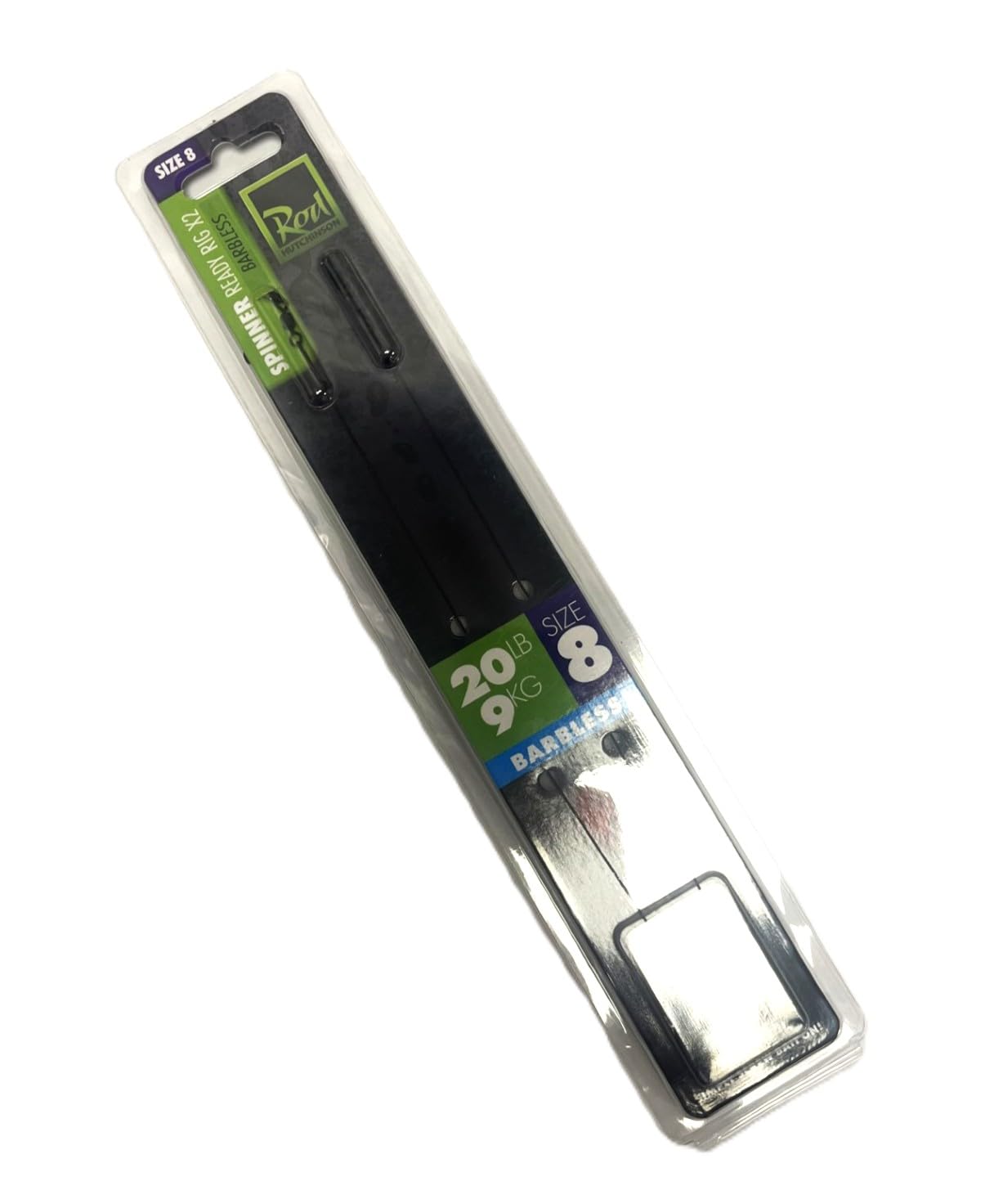 Spinner Ready Rigs - 2pcs - Size 8 Barbless Rod Hutchinson Fishing Tackle