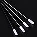 KOLIGHT Disposable Cosmetic Lip Brush Lipstick Gloss Wands Applicator Makeup Tools (1000pcs, Black)