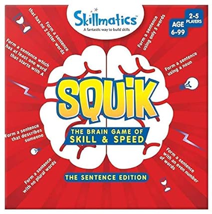 Skillmatics SQUIK: The Brain Game of Skill & Speed 