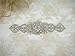 Rhinestone applique Diamond Applique crystal Pearl applique for Bridal Sash Bridal Applique wedding applique