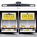 Backup Rear View Parking Vehicle S1 Camera by Xroose 6 Auto LED Lights for Night Vision. IP69K Waterproof Rating License Plate Mounted Optimum 149˚ Wide View for Safety Wired Installation, 9-12V