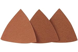 Proxxon 28891 Sanding Pads for OZI 115/E, 80-Grit Box of 25