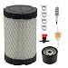 Harbot MIU14395 Air Filter with Tune Up Kit for John Deere D100 D105 D110 D130 D125 L105 L107 LA135 LA145 L108 X124 E100 E120 E130 E140 E150 X125 X330 Lawn Tractor