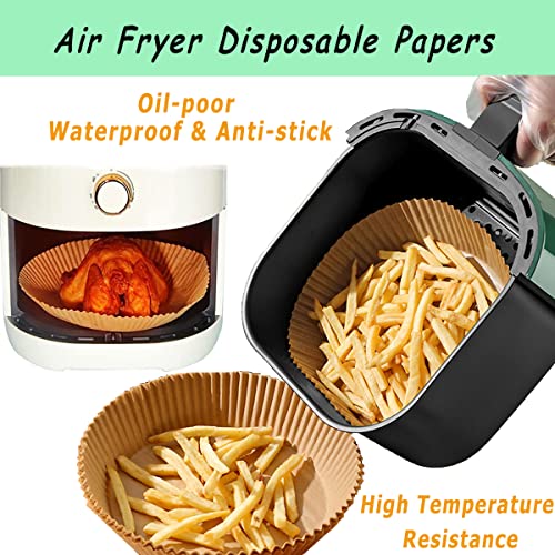 Luoges Air Fryer Disposable Paper NonStick Baking Papers, Oilproof