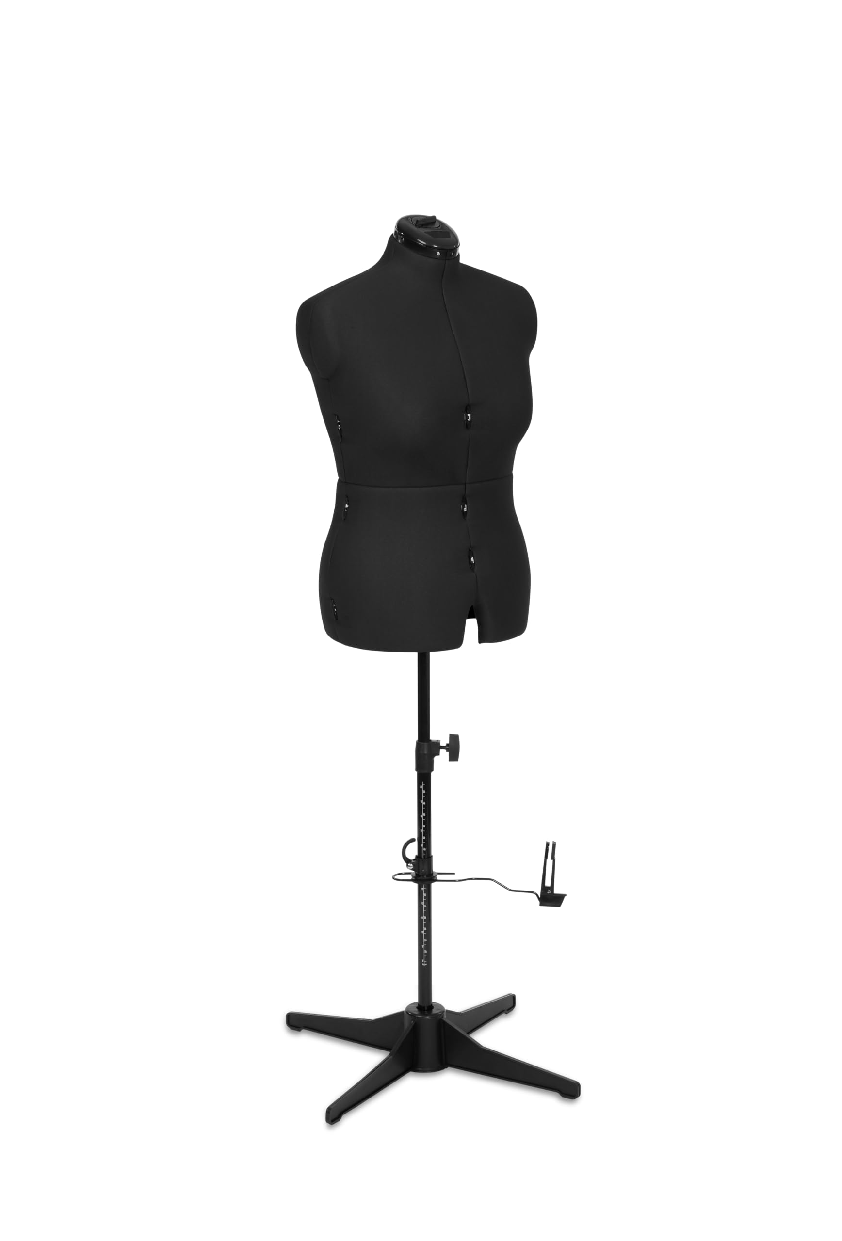 Photo 1 of Adjustoform Sew Simple FG307 Adjustable Dress Form Black M-L (US Dress Size 10-16) 8 Part Female Sewing Mannequin + Pin Grip Hem Marker