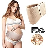 LAROSA MEDICAL Maternity Belt- Breathable and Comfortable Belly Band for Women- Abdominal and Back Support- Adjustable Size Postpartum Belly Wrap