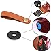 Guitar pick Holder Case Leather Keychain and Guitar picks Guitar Strap Locks