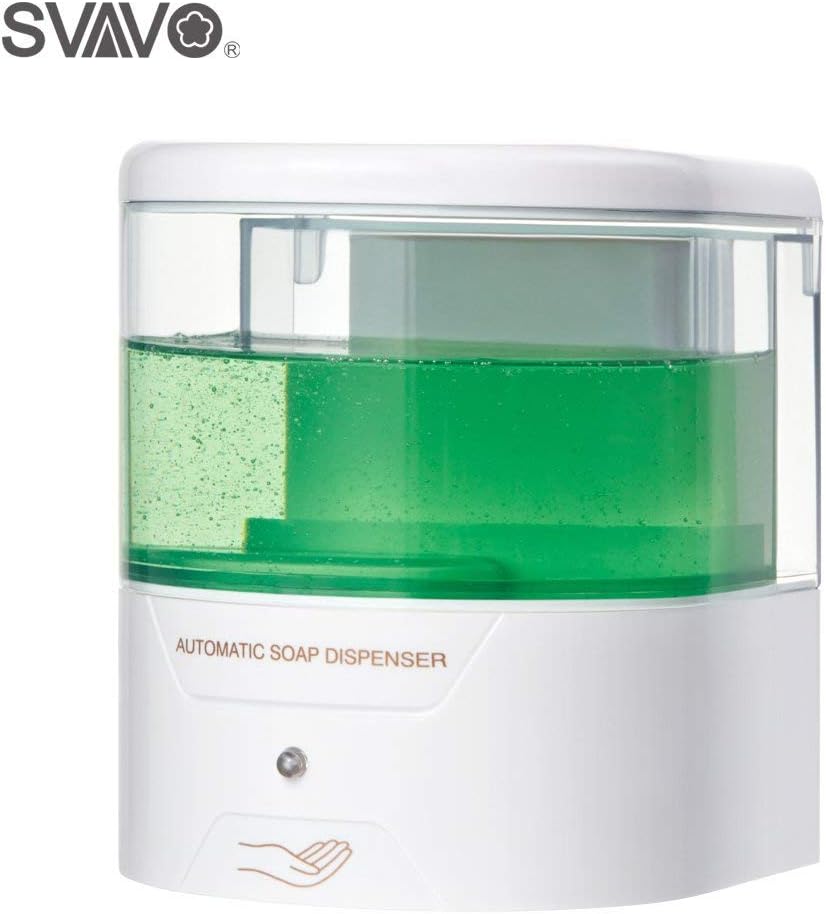 SVAVO Seifenspender, handfrei, berührungslos, automatischer Wand