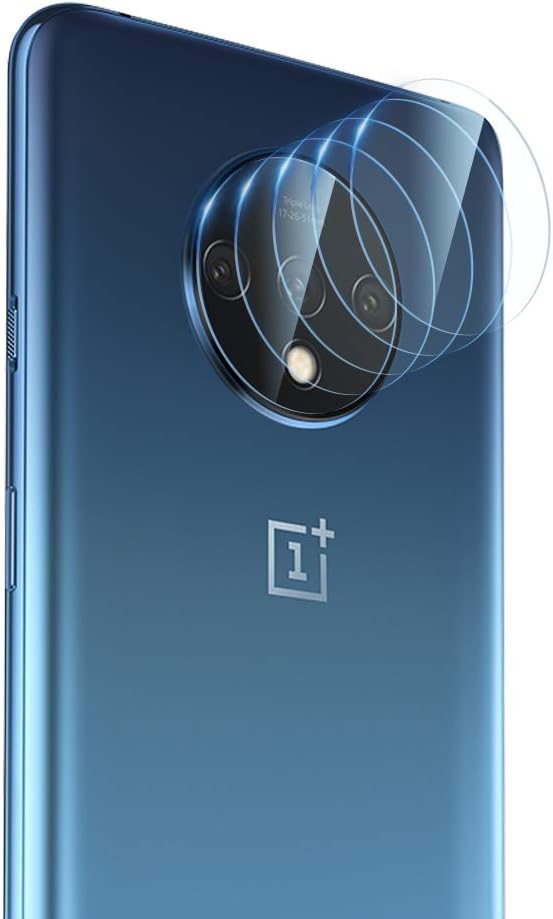 Qoosea Camera Lens Protector for OnePlus 7T Camera Screen Protector Lens Screen Protector [5 Pack]