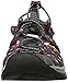 KEEN Women's Whisper Closed Toe Sport Sandals, Magnet/Sangria, 9