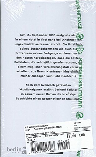 Romeo Oder Julia German Edition Falkner Gerhard 9783827013583 Amazon Com Books