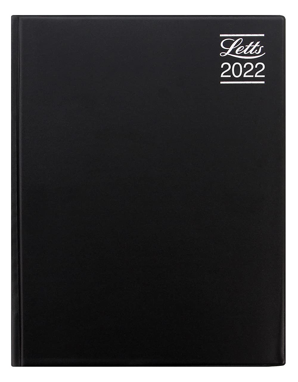 Letts of London Rhino 2022 Diary - A4 Week to View with appointments - Black, 22-TR3ZABK