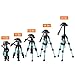 Ideashop Portable Aluminum Camera Tripod Lightweight Compact Travel Cellphone Mount Stand Adjustable Camera Stand Holder with Pan Head Panoramic Quick Release Plate Carry Case for DSLR Camera Gopro