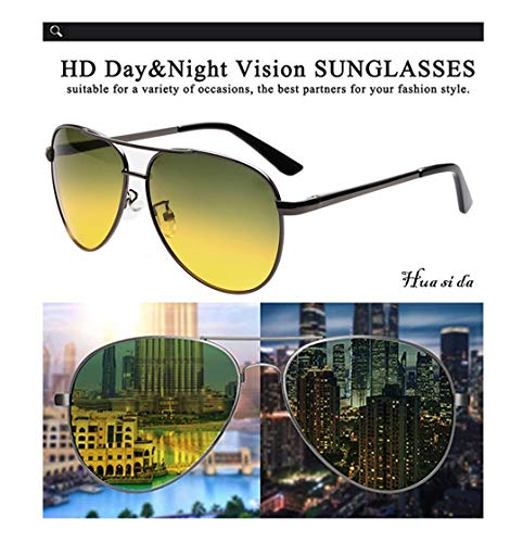 Occhiali polarizzanti Occhiali da guida notturni Occhiali da sole anti-riflesso HD per uomini e donne di moda