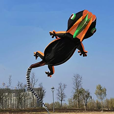 Amazon Co Jp たこ とかげ 凧 凧揚げ アウトドア おもちゃ スポーツ カラフルカイト たこあげ 14 1 6m Diy 工具 ガーデン