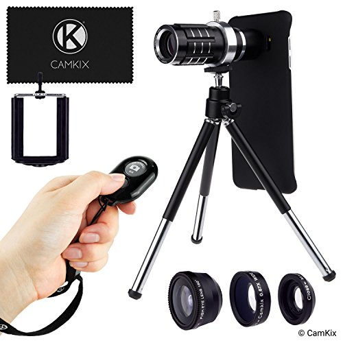 Camera lens and bluetooth shutter remote kit for samsun…