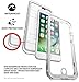 Pelican Marine Waterproof Phone Case for iPhone 7 Plus (White/Clear)