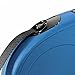 FLEXI New Classic Retractable Dog Leash (Cord), 16 ft, Small, Blue