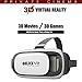 3D VR Glasses with/without Controller Portable 3D VR Headset Virtual Reality Headset Movies and Games for iPhone and Android 3.5-6