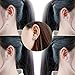 Titanium Stud Earrings for Girls Women 316L Stainless Steel Earrings Stud 5mm Ball Earings 6mm Diamond Earrings 7mm Pearl Earrings 8mm Cat Earrings Halloween Gifts (5 Titanium Earrings)