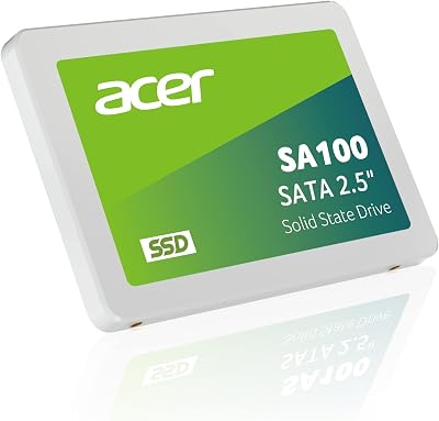 Acer SA100 480GB 2.5 inch SATA III SSD Up to 560 MB/s BL.9BWWA.103
