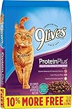 9Lives Protein Plus Dry Cat Food Bonus Bag, 13.2Lb